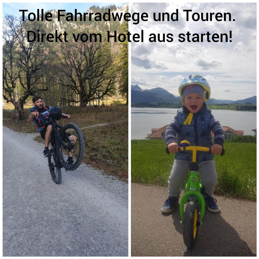 Hotel Alpengluehn Füssen Exteriör bild
